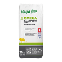 Dolina Nidy Omega - Pleistergips fijn - 20kg